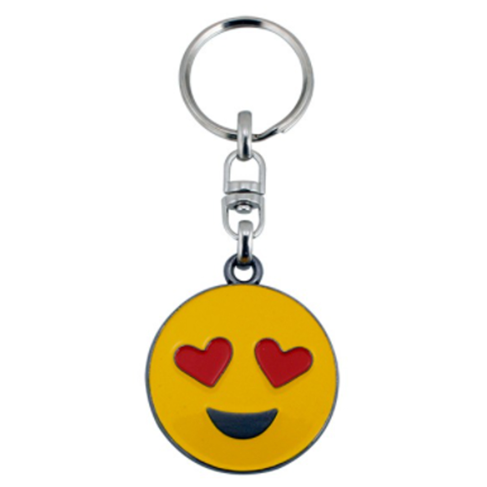 Emoji Key Ring - Hearts Key Rings